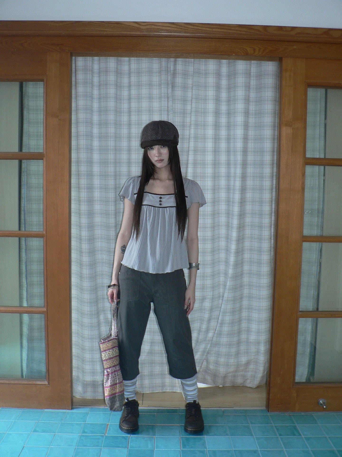 Ang: Project Lace Stitching Versatile Tee