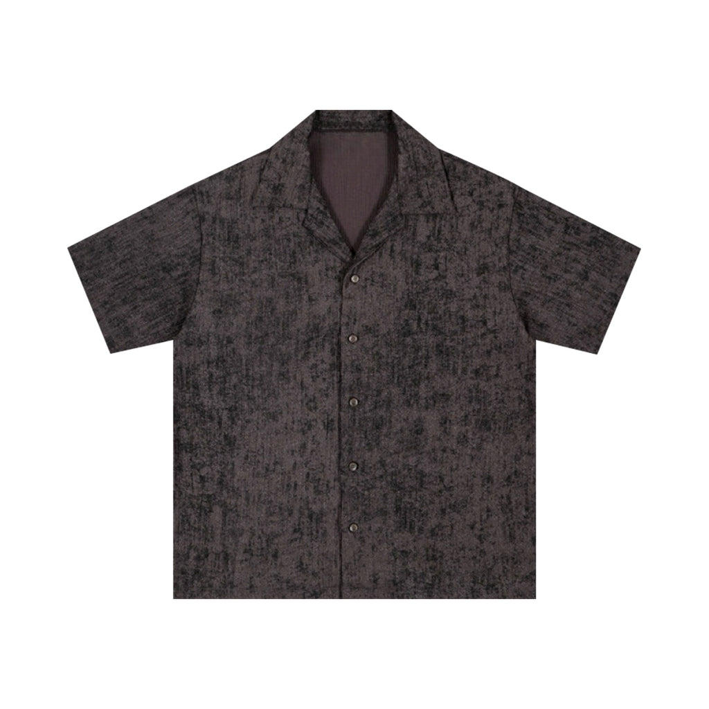 PUBLICRADIO Ice Silk Cotton Cuban Collar Shirt