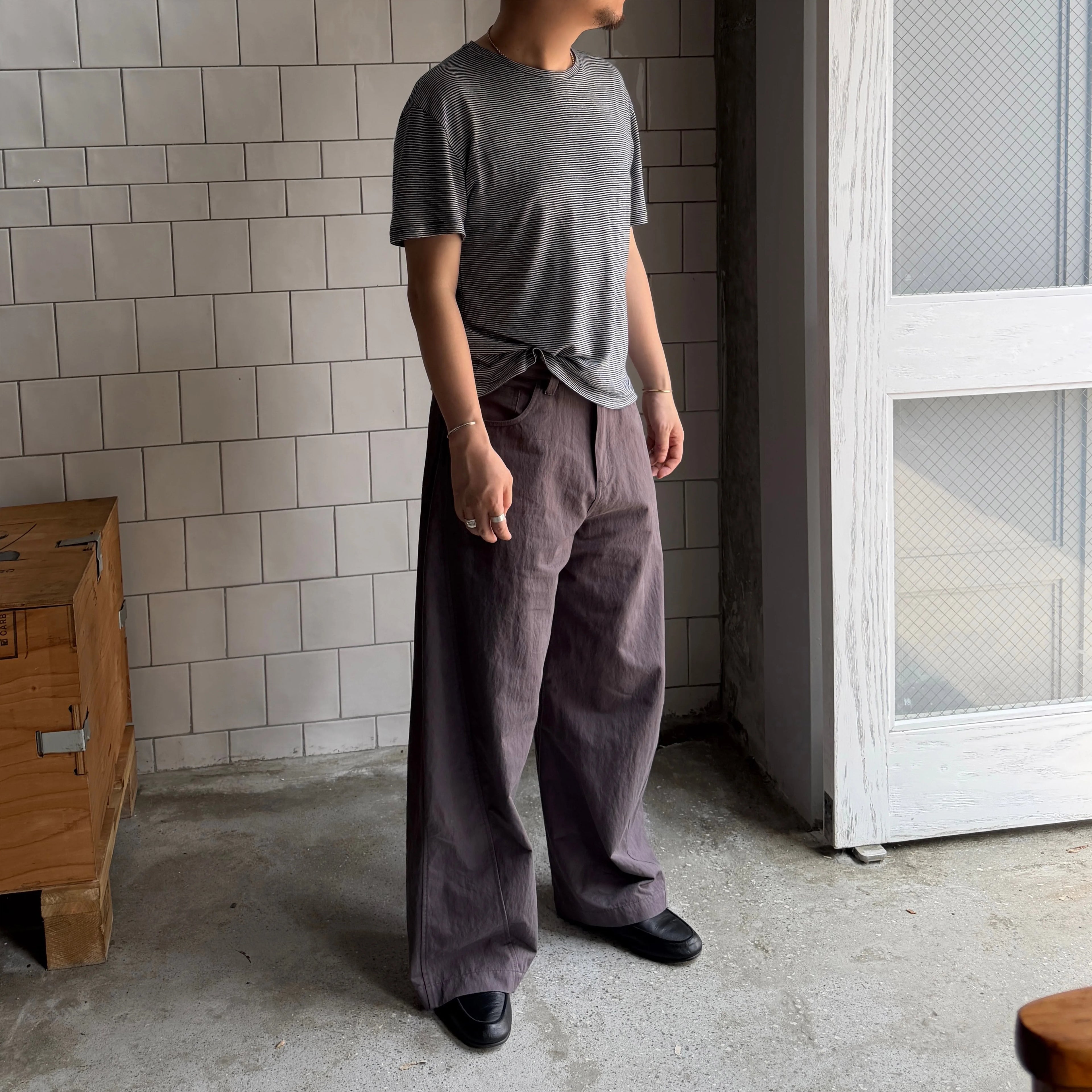 Anniehall Loose Casual Scimitar Pants