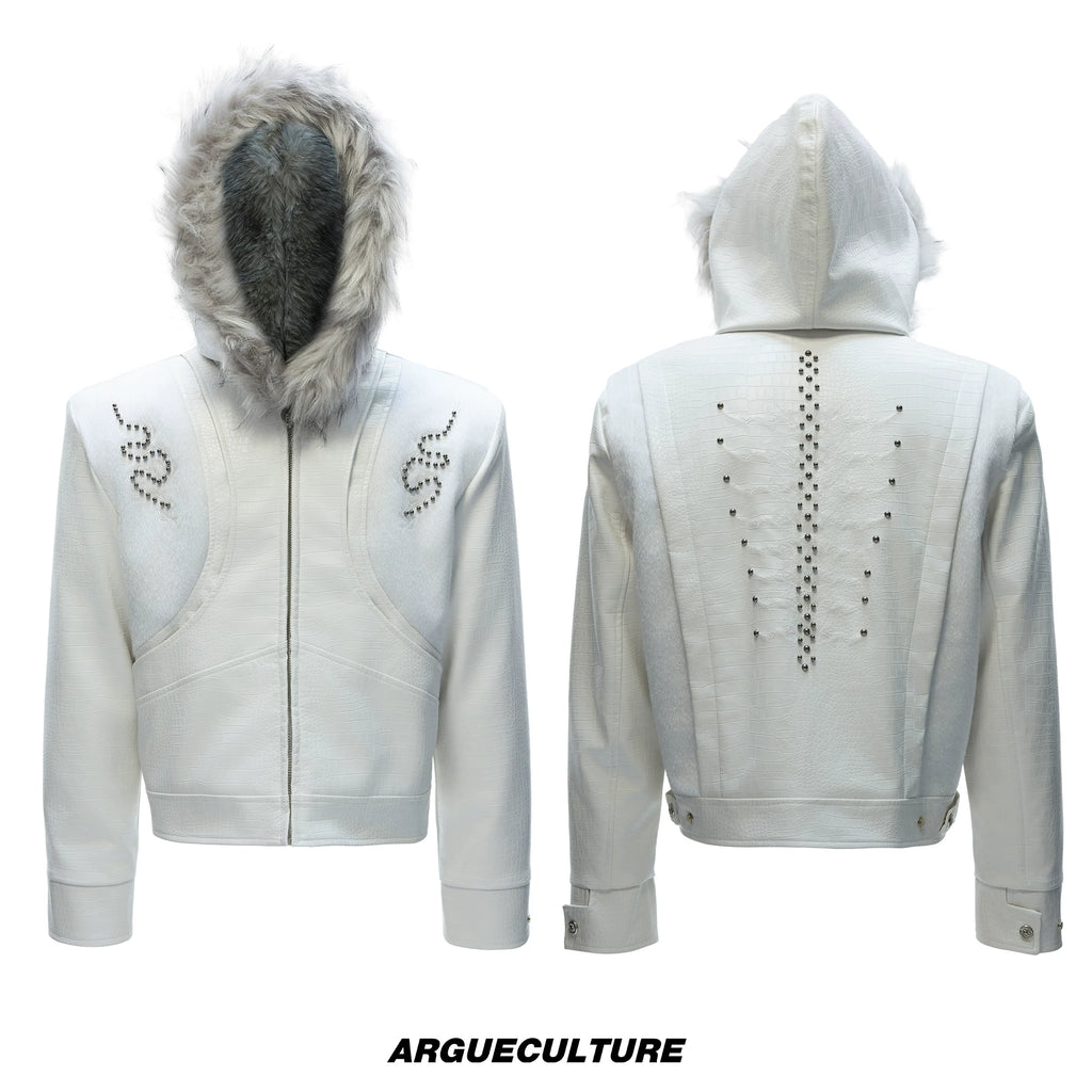 ArguECulturE Crocodile Hooded Padded Jacket