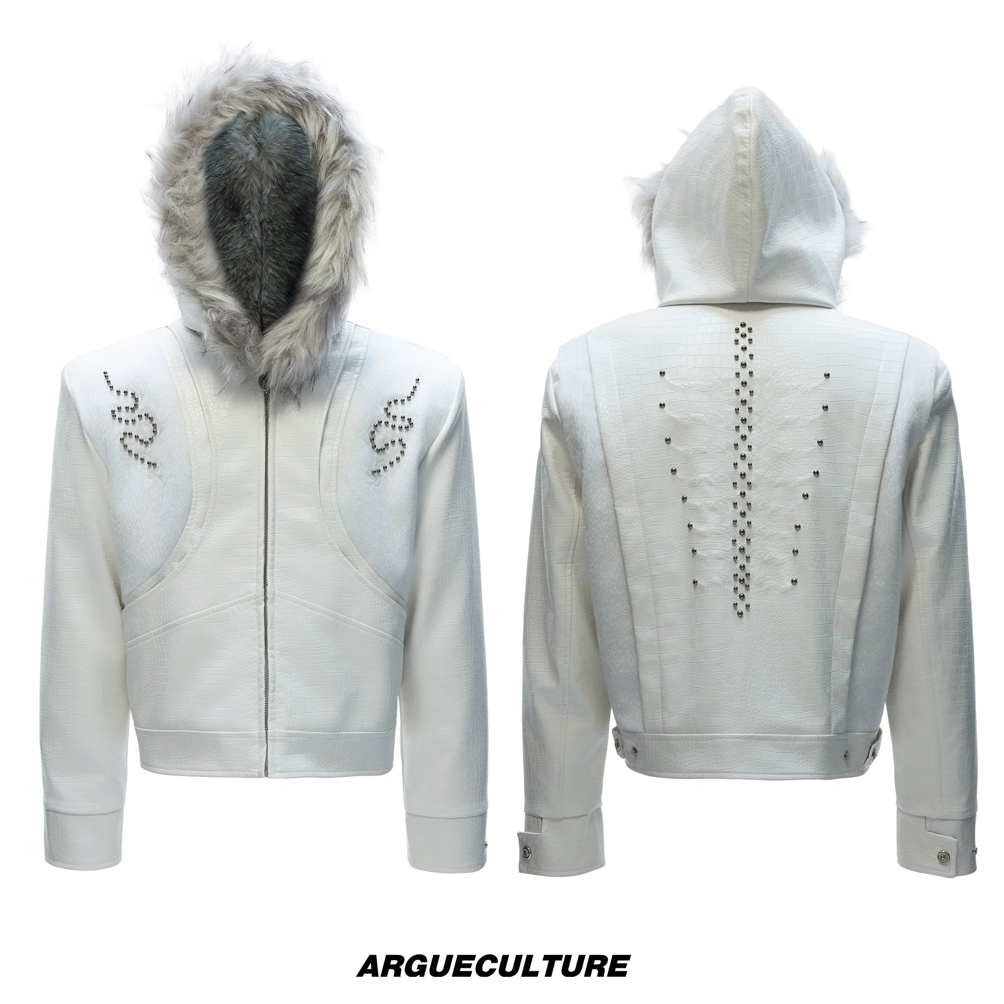 ArguECulturE Crocodile Hooded Padded Jacket