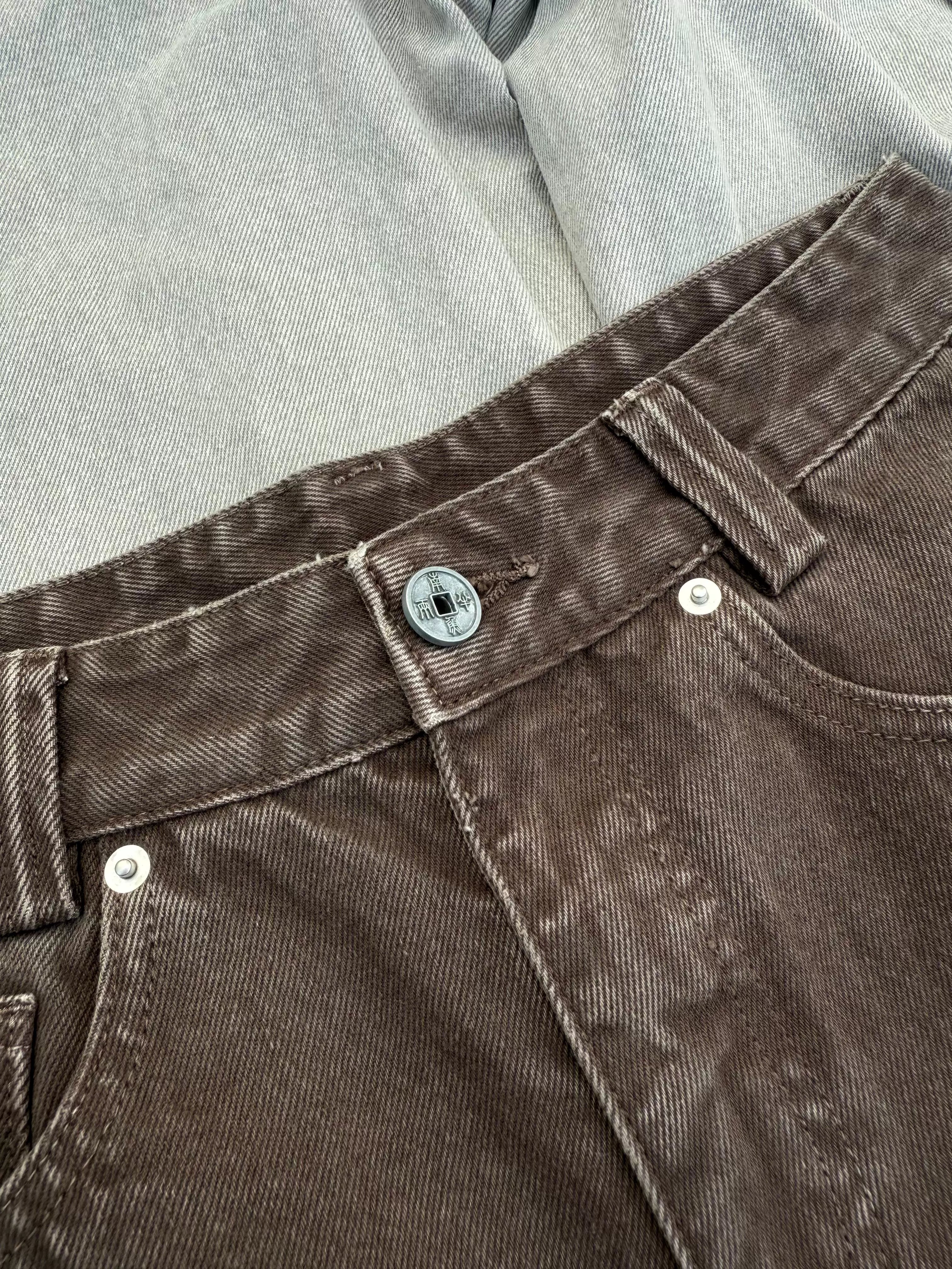 Southfish Straight-leg Baggy Jeans