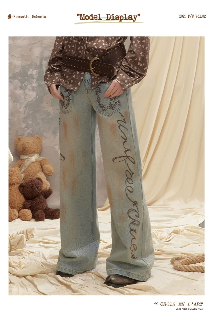 UNIFREE Casual Straight Jeans