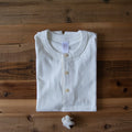 Akkad Kuti Vintage Henry Collar Loose Tee