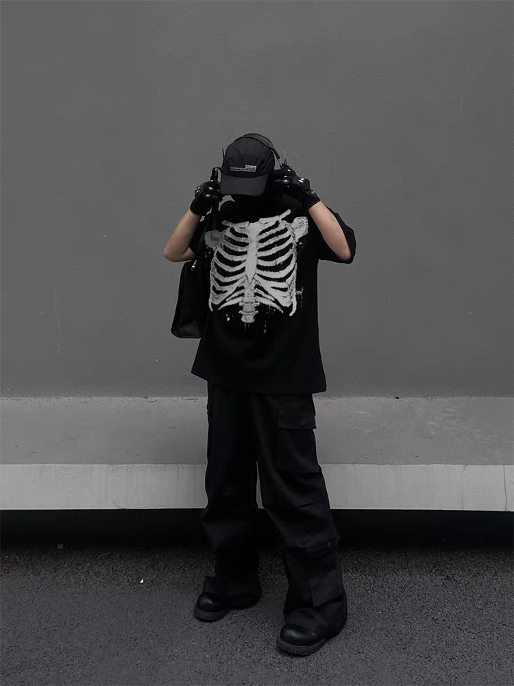 [KONOOT] 25ss (bone movement) 280g knitted cotton cool Boxy tee