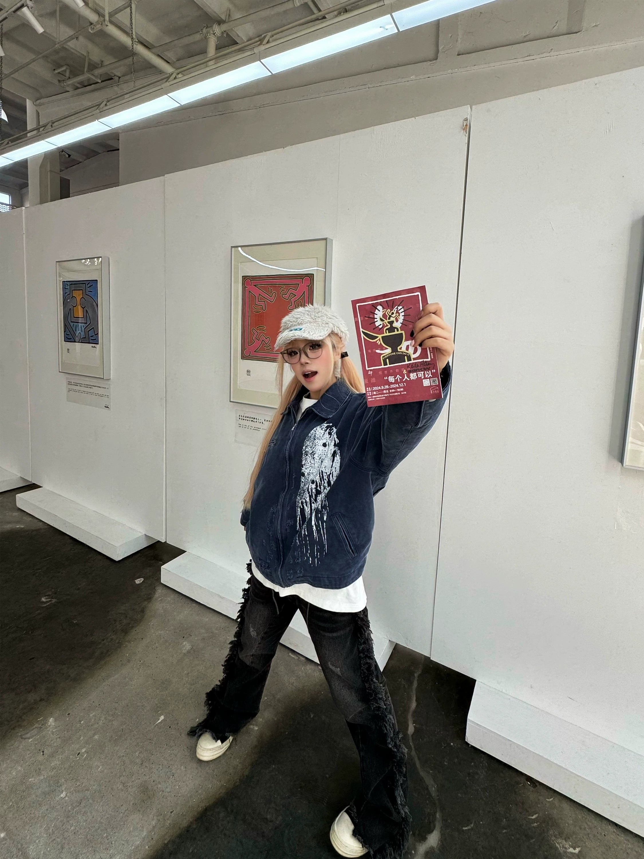 Human Skull Print Jacket