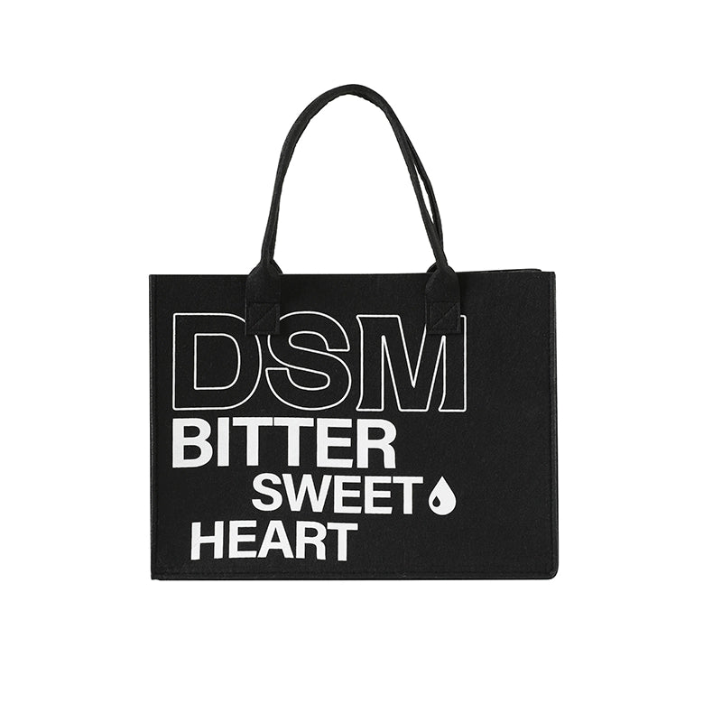 DONSMOKE Felt Temperament Hand Bag