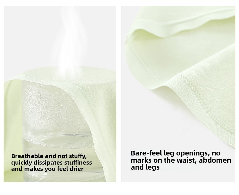 SecretWorld Antibacterial Breathable Mid-waist Cool Briefs