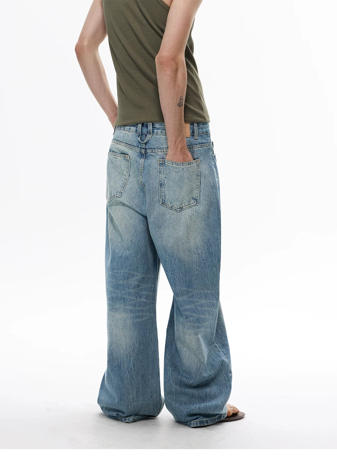 WLNEXT Vintage Premium Ripped Jeans