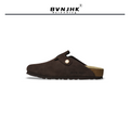 OQ X BVNJHK Cowhide Clogs