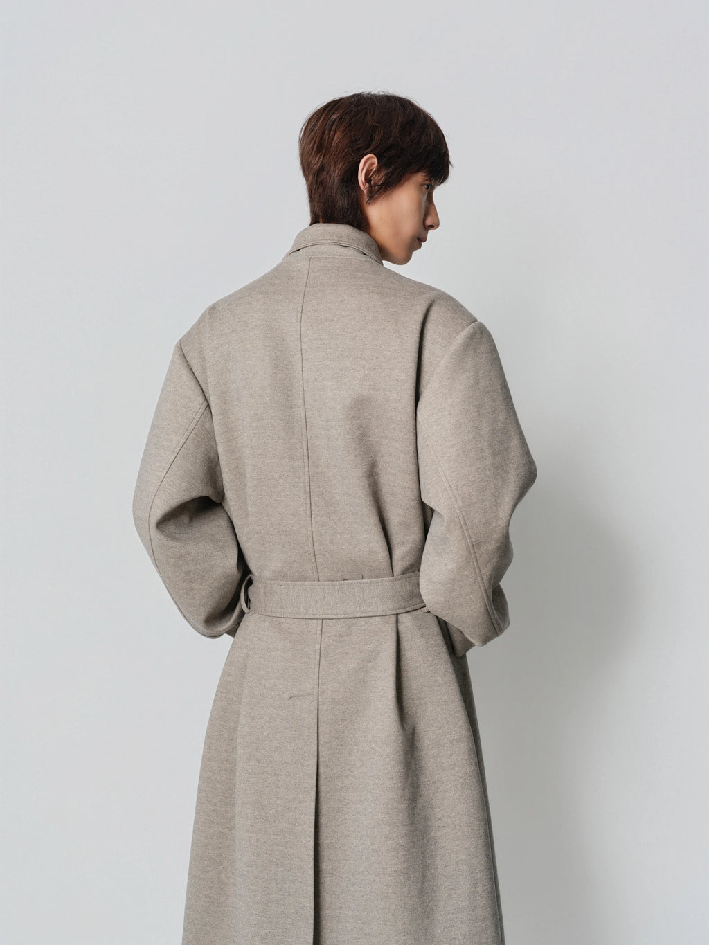 4JUNKS Multi-neck Strap Coat Thick Medium and Long Coat