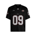 MT99 Collar 09 Letter Printed Breathable Tee
