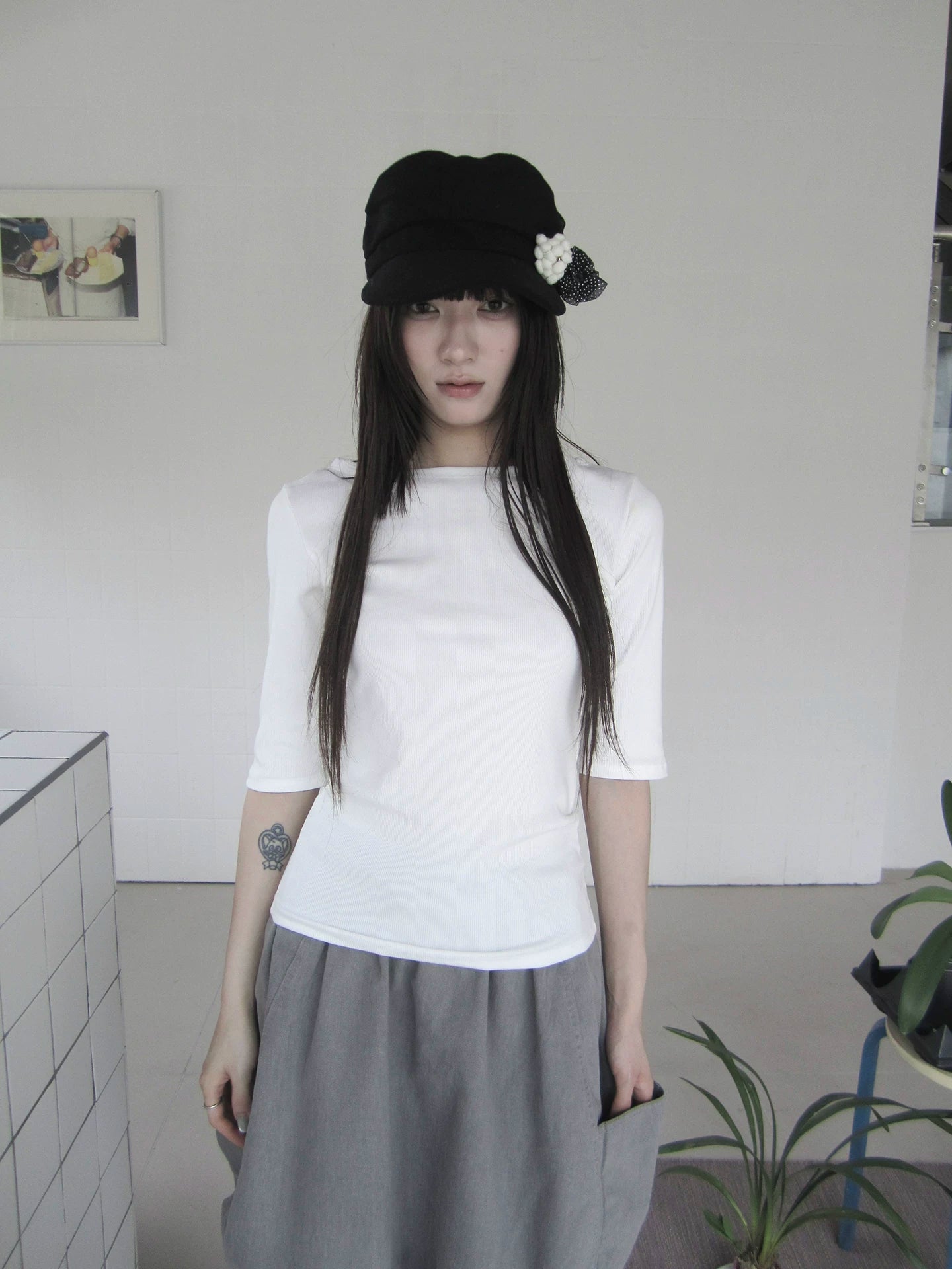Ang: Project Versatile Casual Slim and Thin Tee