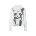 HeyHenry Cat Print Slim Sleeve