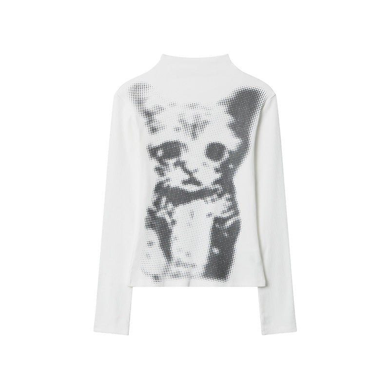 HeyHenry Cat Print Slim Sleeve