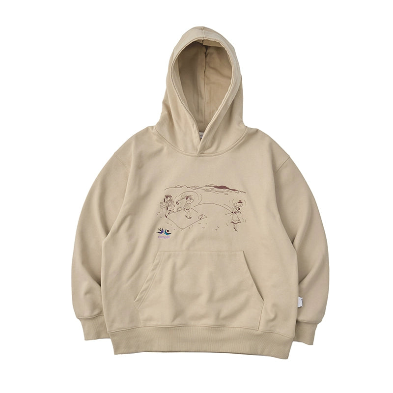 Battles Comic Embroidered Hoodie