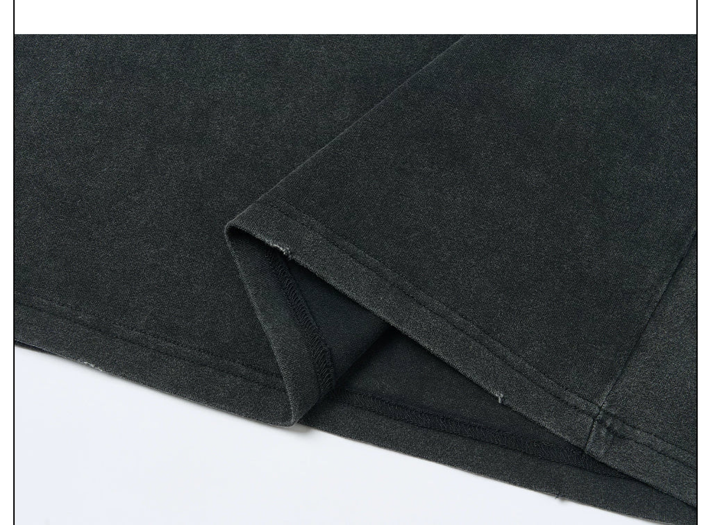 SAXGENWON Crew Neck Short and Wide Version Casual Tee