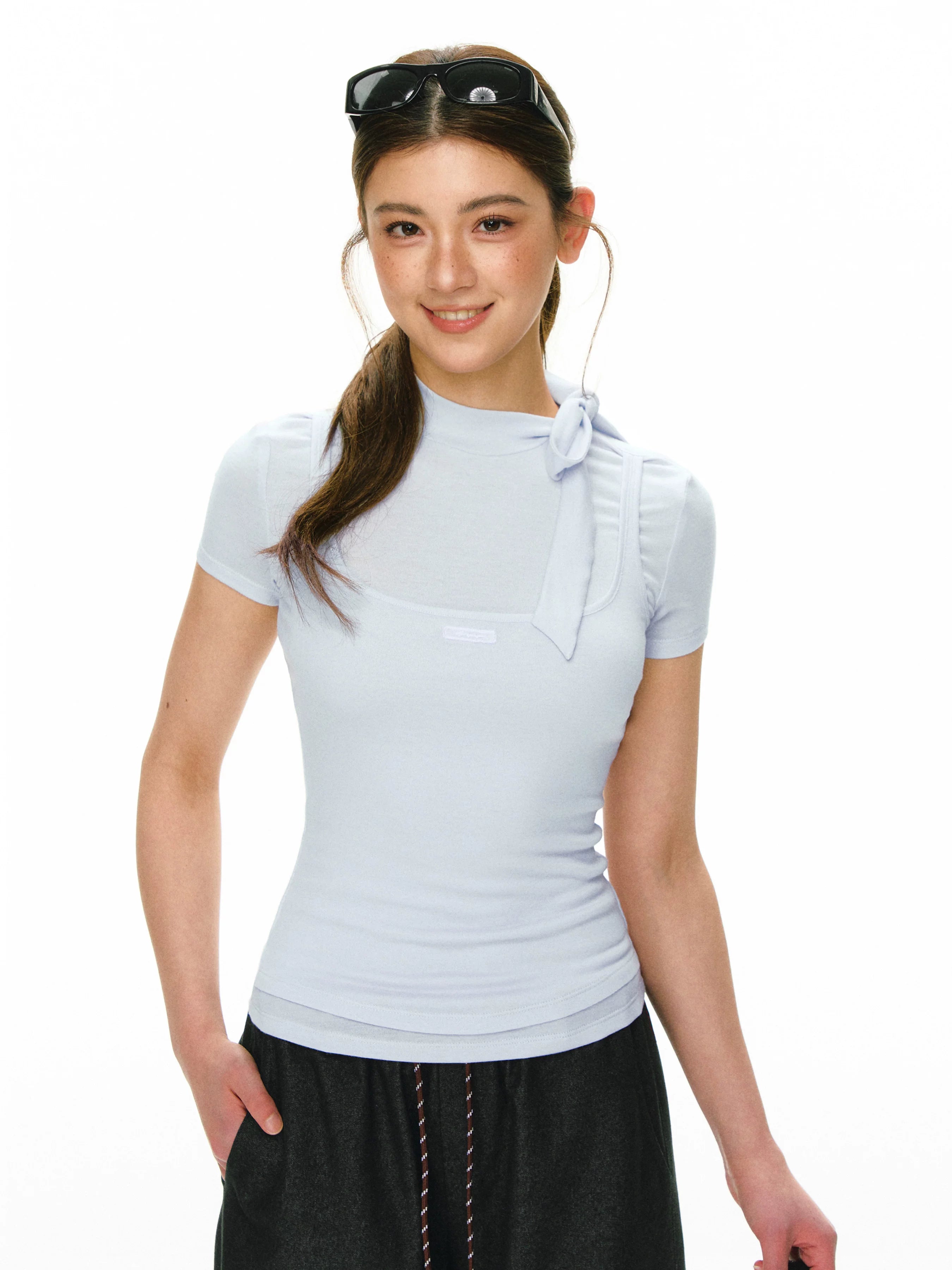 Ariseism Vintage Strap Slim Tee