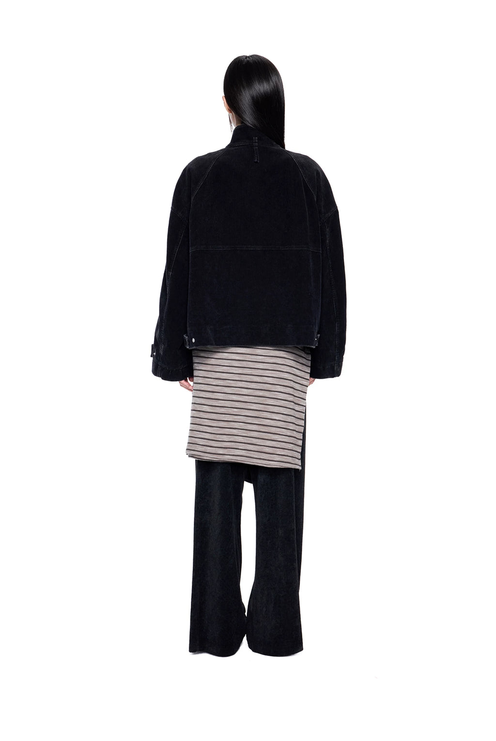 EZEK Loose and Versatile Corduroy Short Jacket