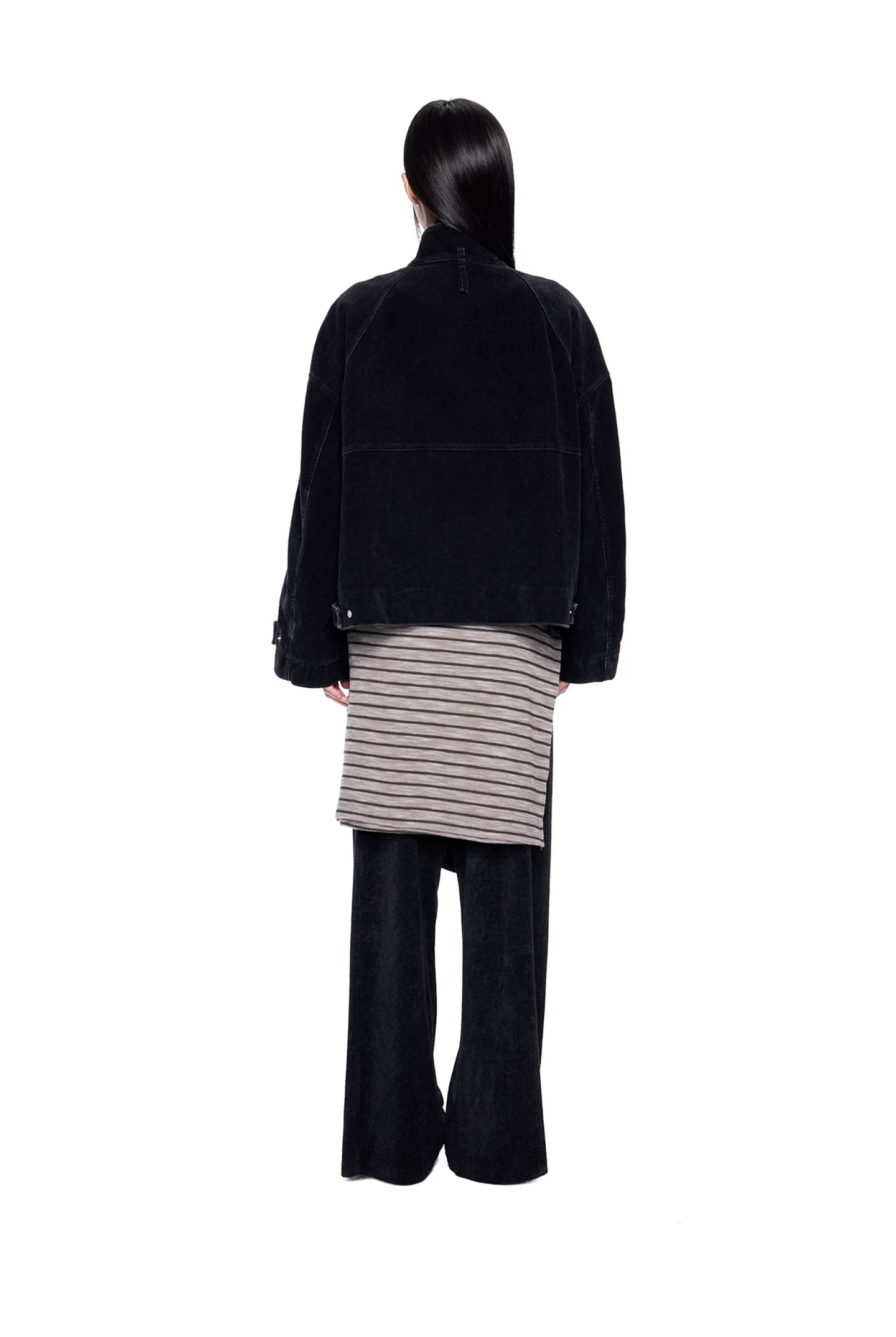 EZEK Loose and Versatile Corduroy Short Jacket