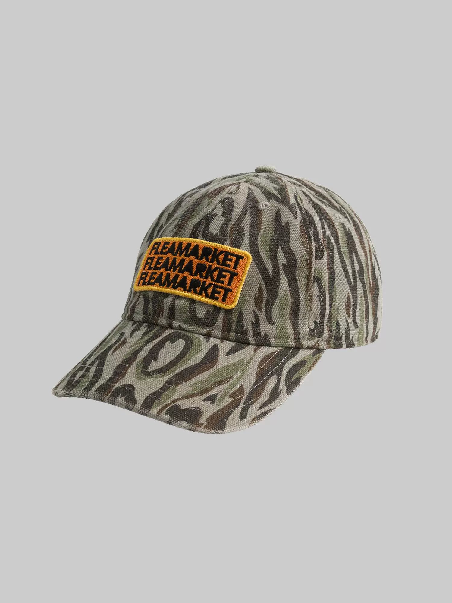 Fleamarket Tree Pattern Camouflage Wash Water Do Old Cap