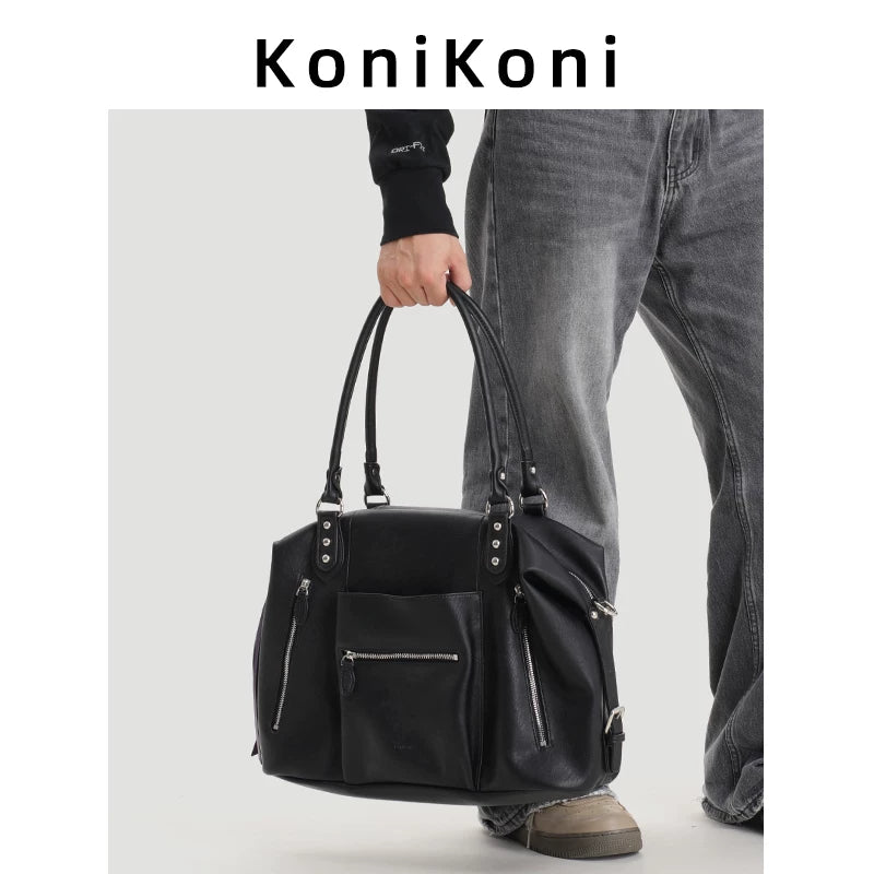 KoniKoni Large Capacity Casual Shoulder Bag