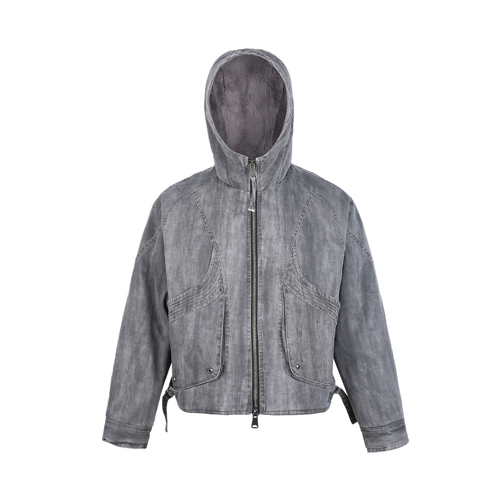 MADEEXTREME Retro Warm Hooded Jacket