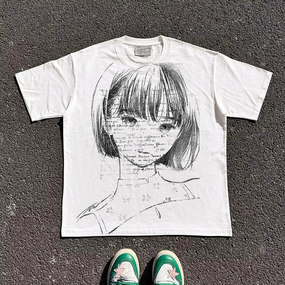 Wang Youbing Studio! 260g GBED 100% Cotton Tee