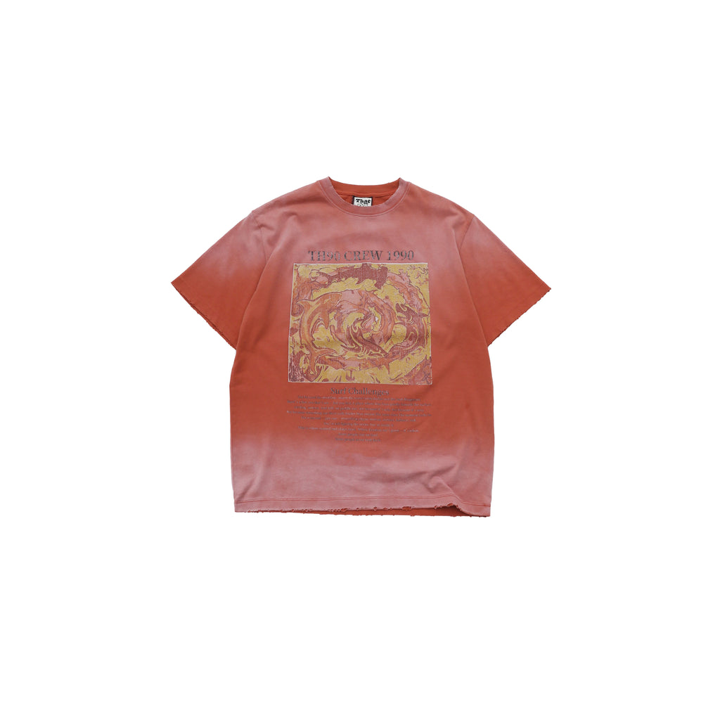 TH90 Retro Loose Crew Neck Tee