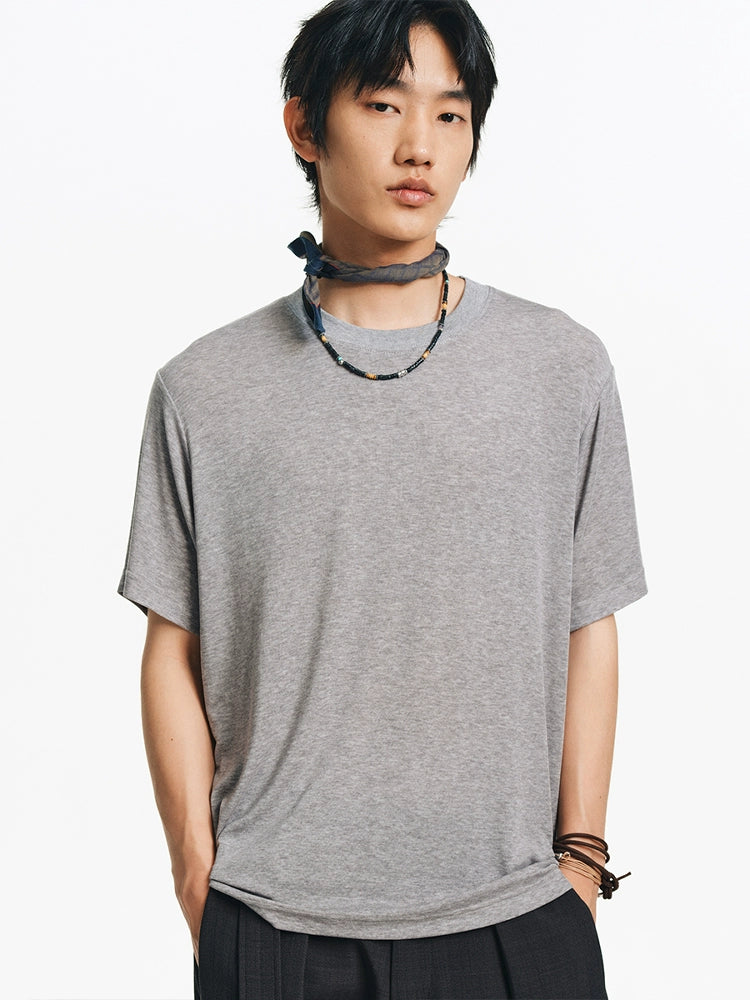 LIMPIDOCULUS Casual Versatile Simple Tee