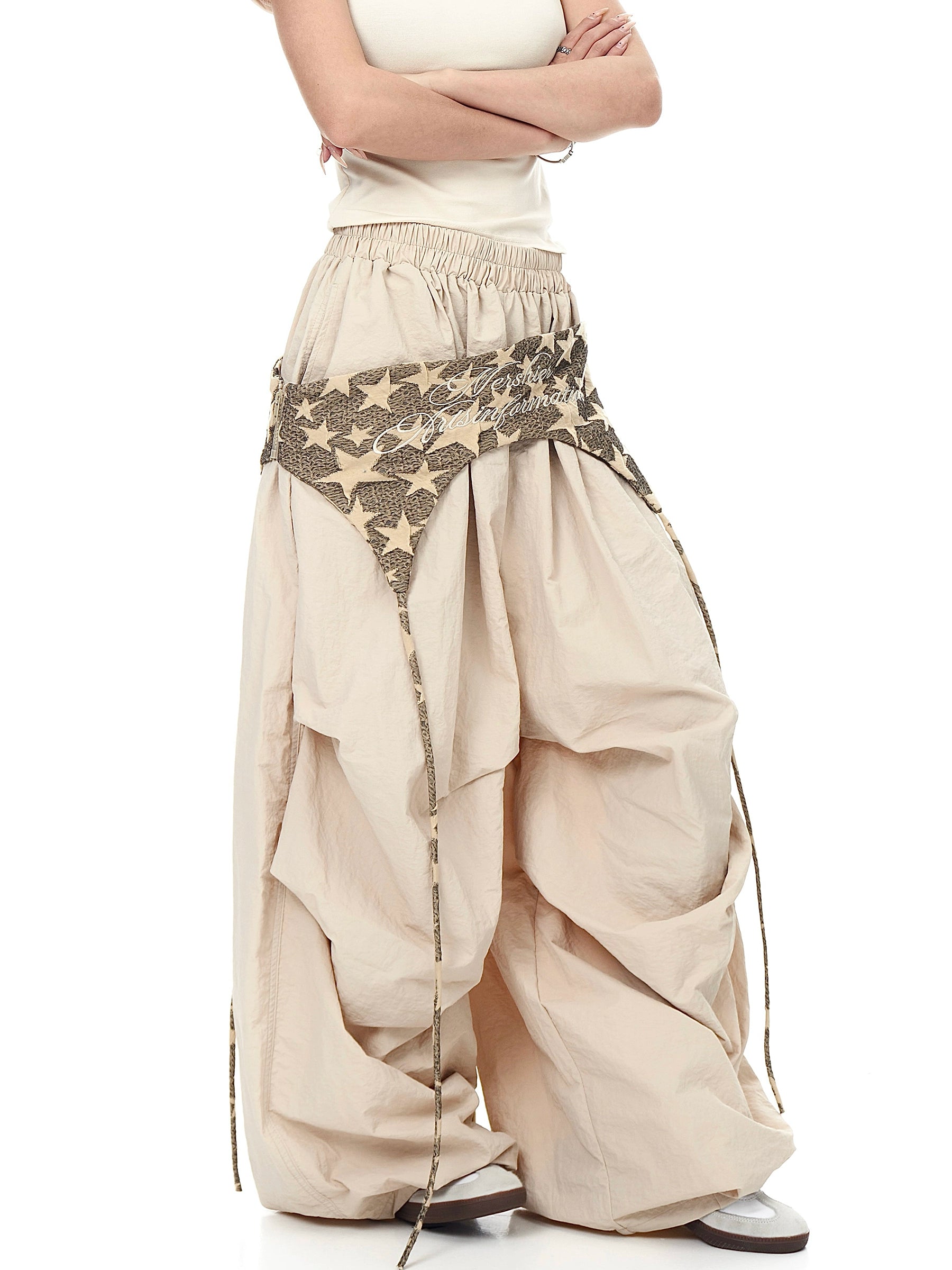 BLACKLISTS Waist-sealed Fart Curtain Paratrooper Cargo Pants