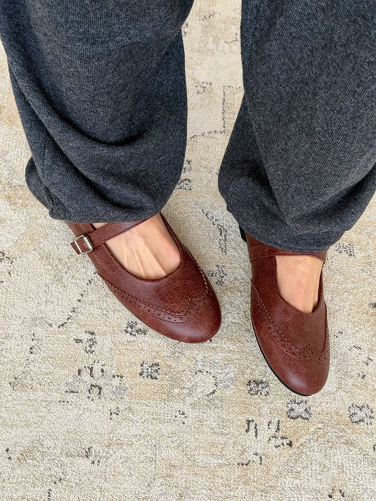 Ennui Vintage Pumps Flat Shoes