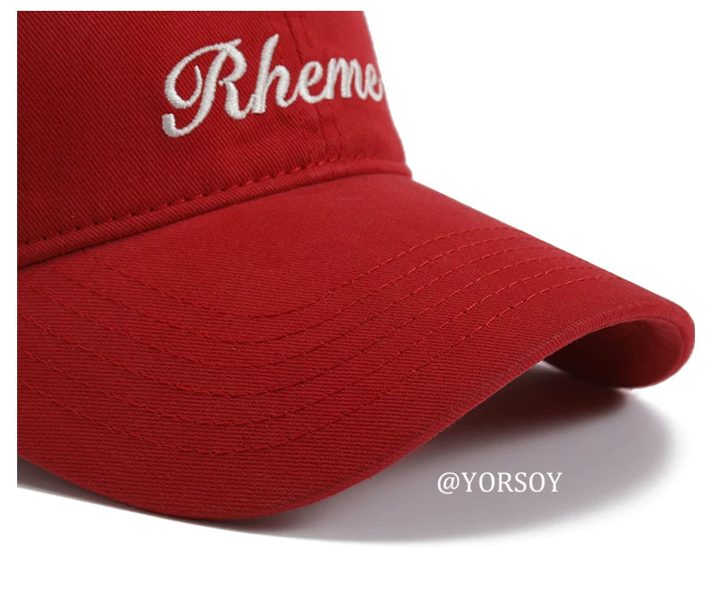 YORSOY Vintage Alphabet Embroidered Cap