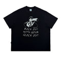 ComicTree Tagline Do Old Round Neck Front Shoulder Tee