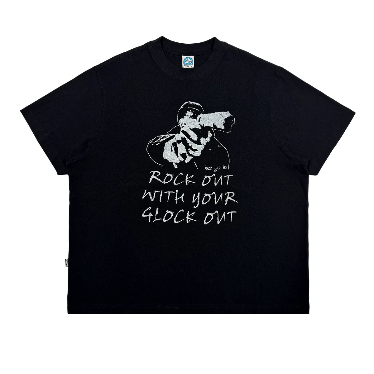 ComicTree Tagline Do Old Round Neck Front Shoulder Tee