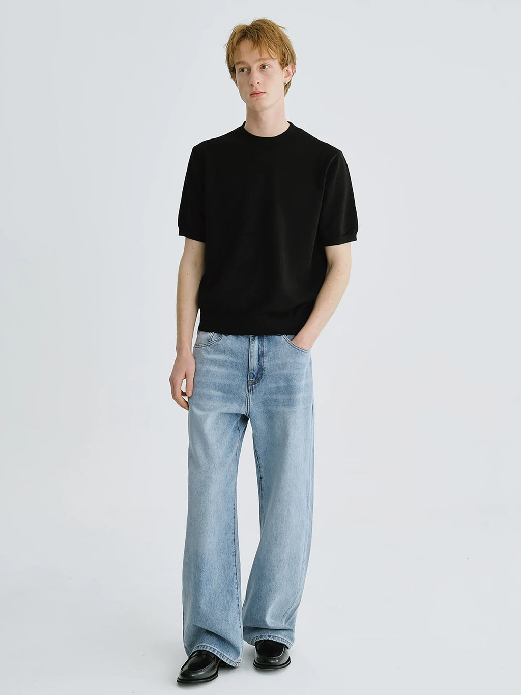 LIVINGTOWN Vintage Loose Straight High-Rise Jeans