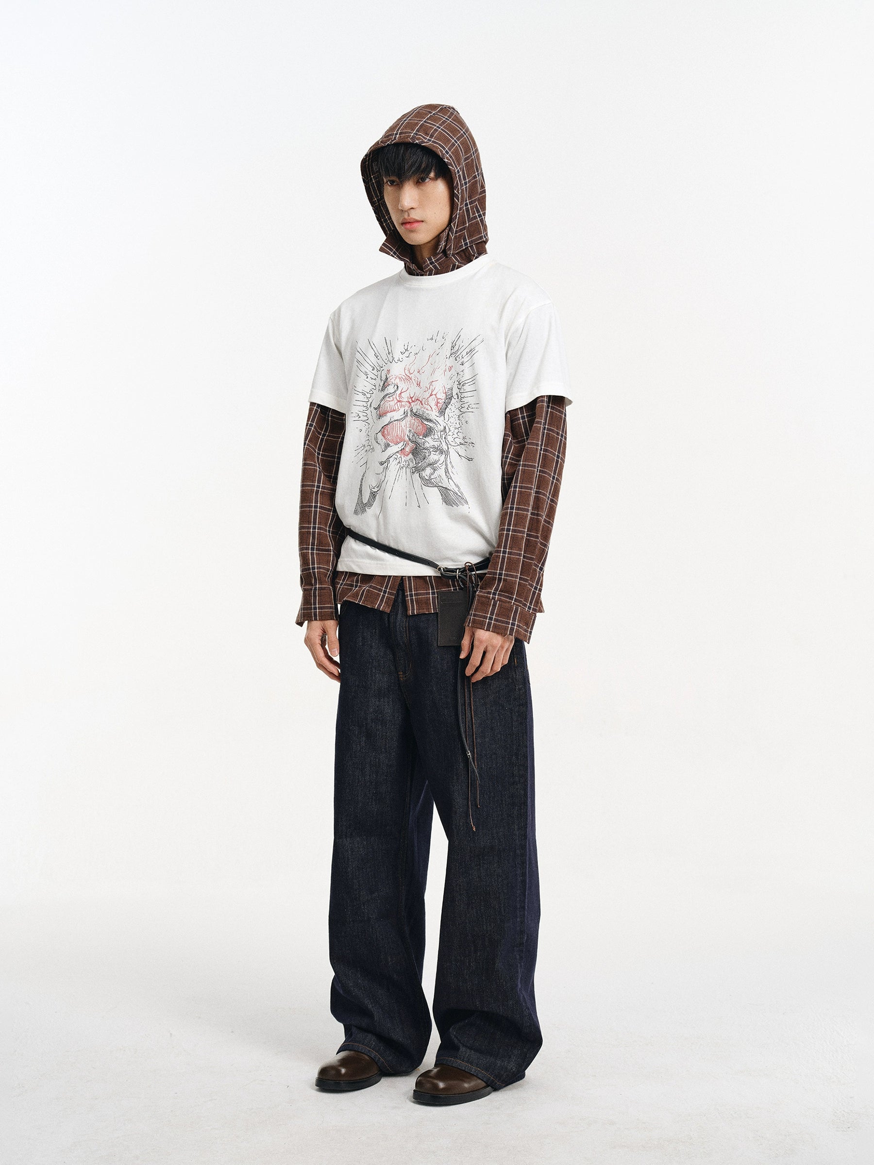 DIMC Sketch Graffiti Love Print Tee