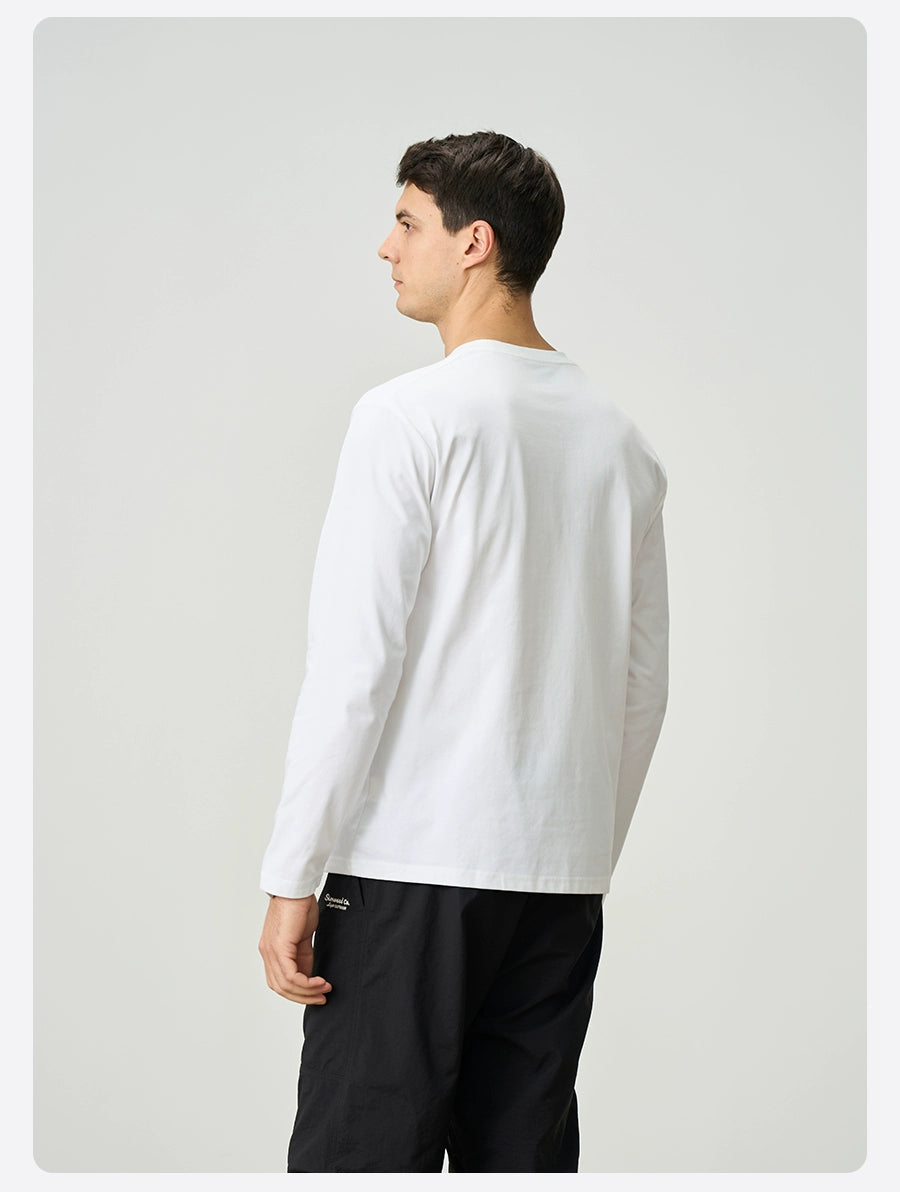 Simwood Basic Base Casual Long Sleeve