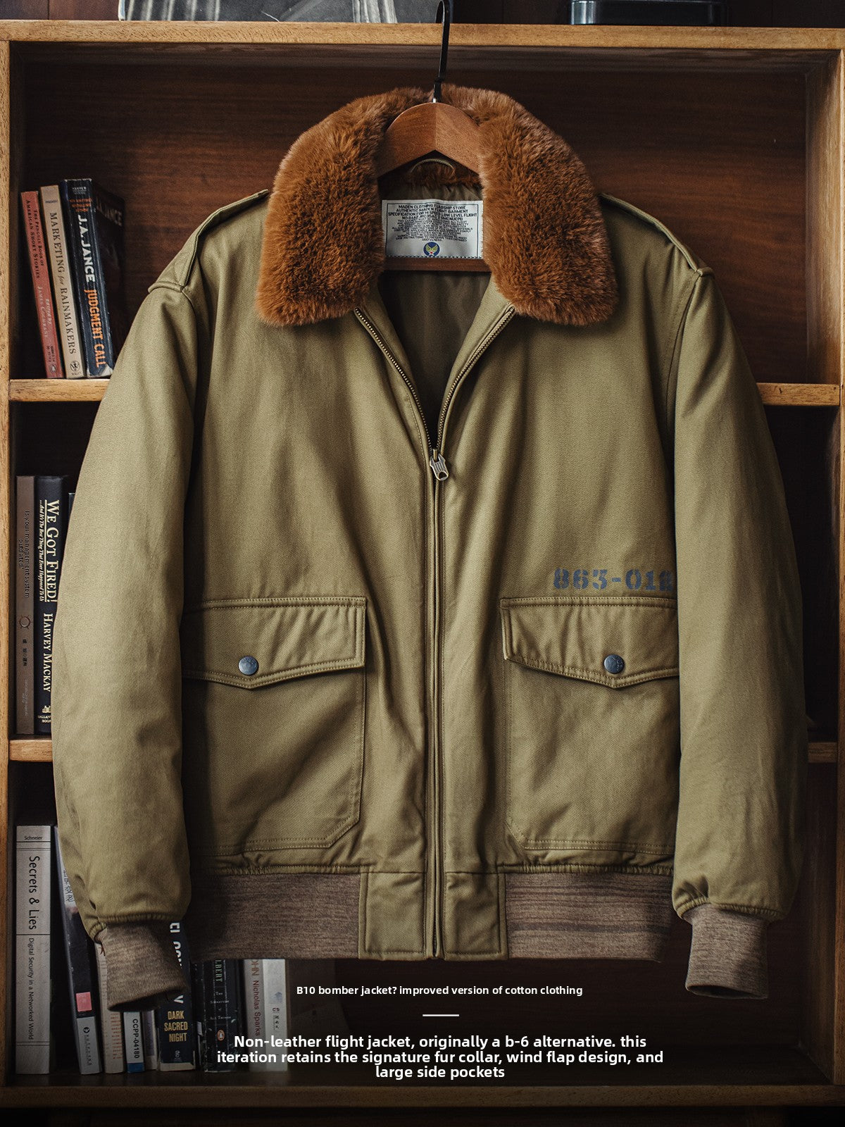 Madden retro B10 bomber cotton jacket