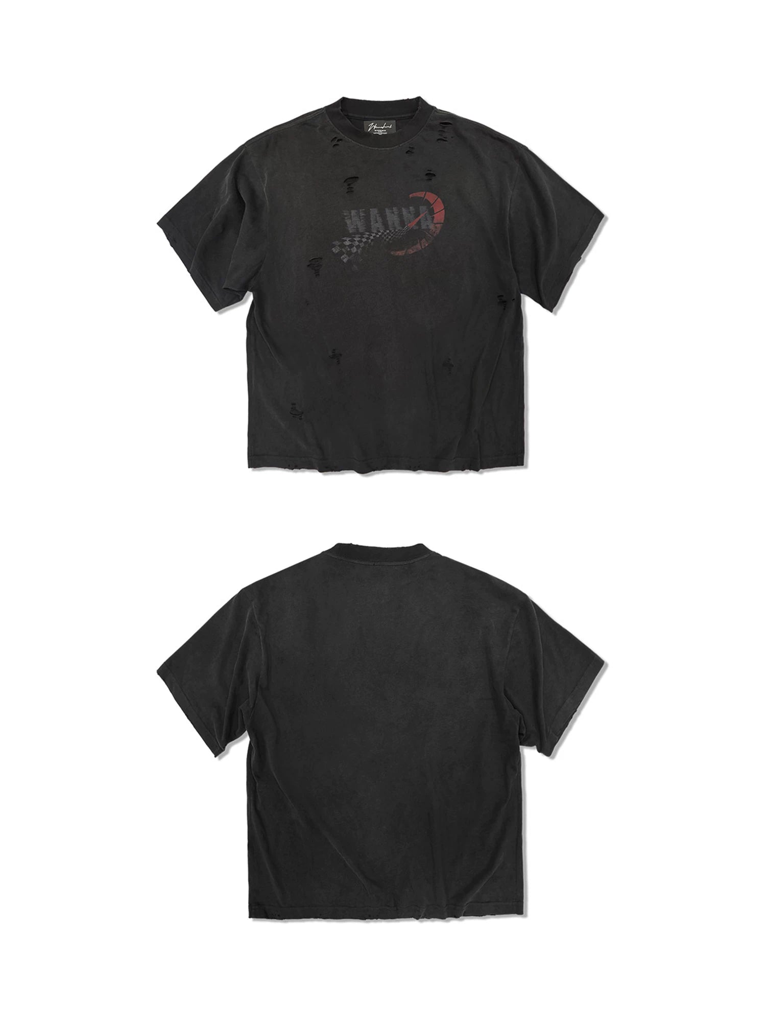WANNA LAB Retro Old Casual Tee