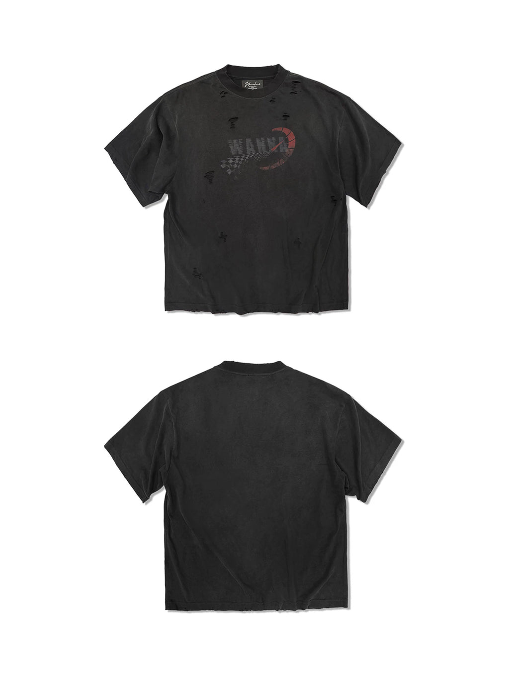 WANNA LAB Retro Old Casual Tee