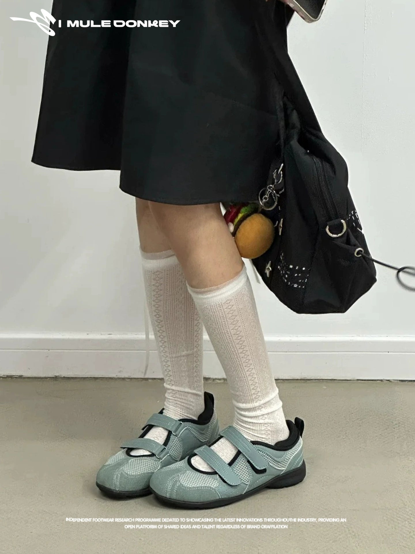 Donkey Niche Hollow Flat Mary Jane Shoes