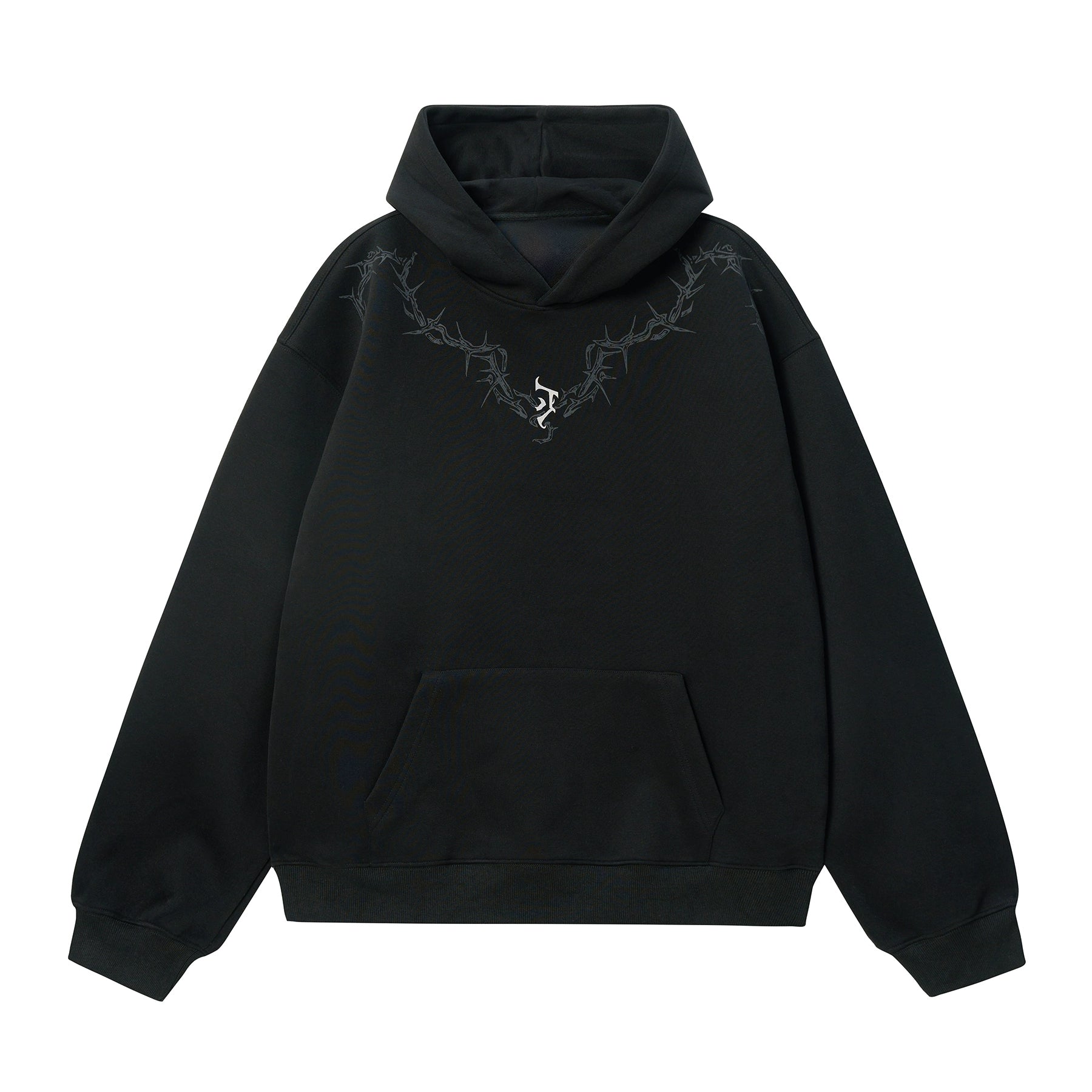 JHYQ Thorn Print Hoodie