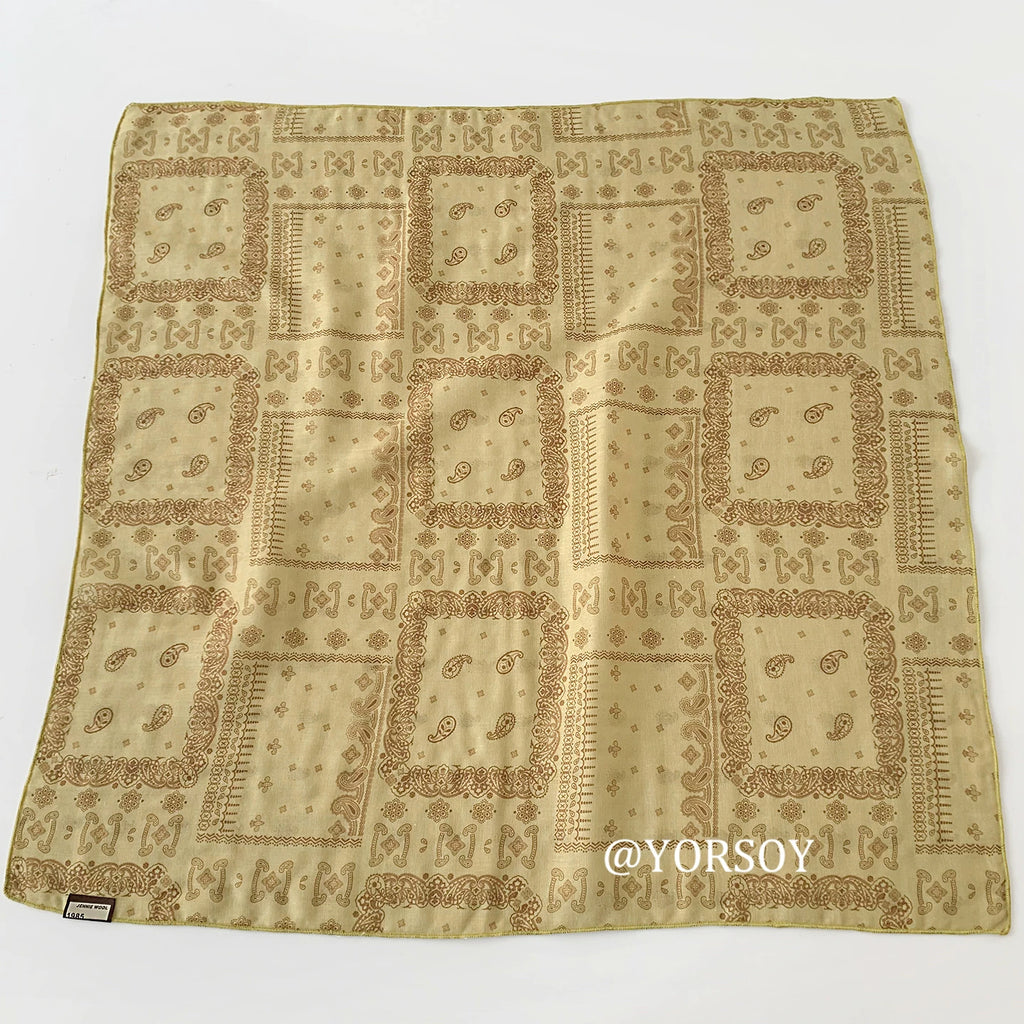 YORSOY Retro Atmosphere Multifunctional Square Scarf
