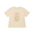 KANO Bear Print Casual Tee Holding Doll