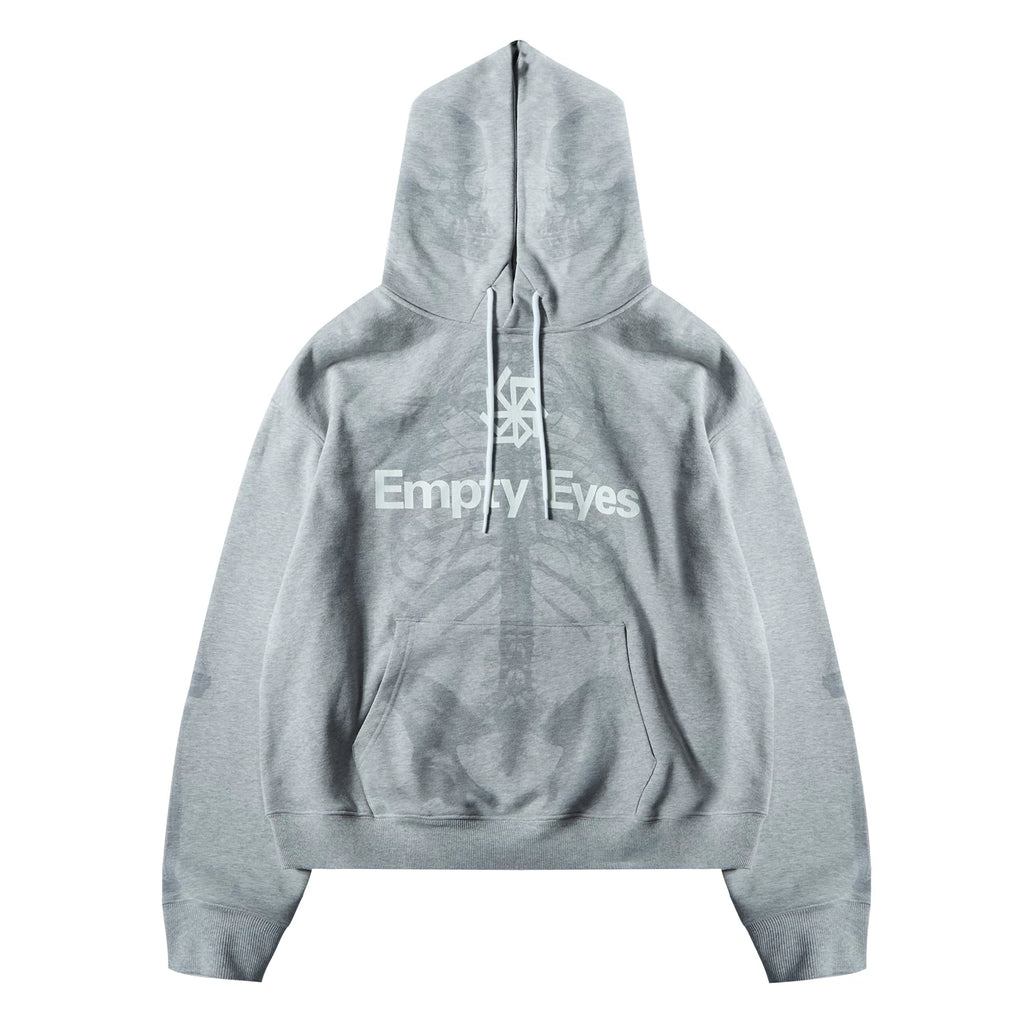 Empty Eyes Vintage Light Variable Loose Hooded Sweater