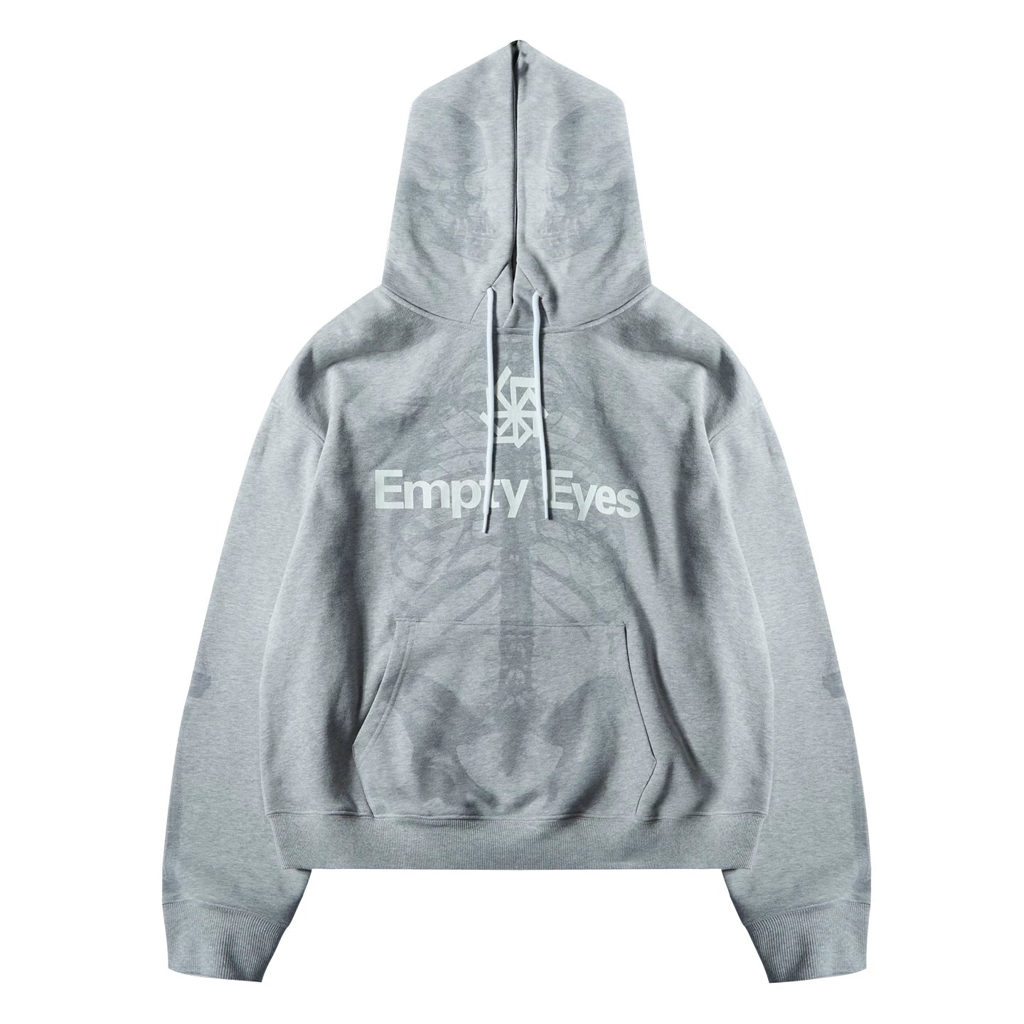 Empty Eyes Vintage Light Variable Loose Hooded Sweater