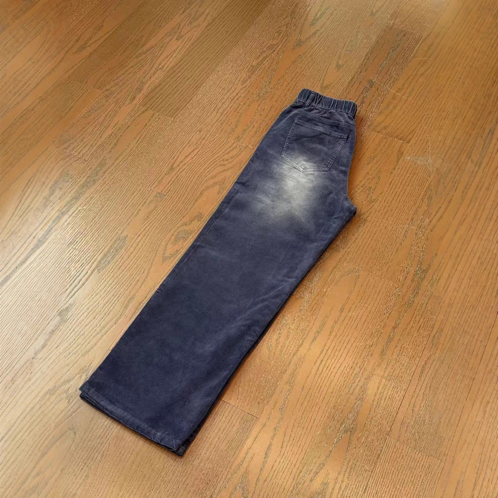 EME Vintage Straight Wide Leg Corduroy Casual Pants