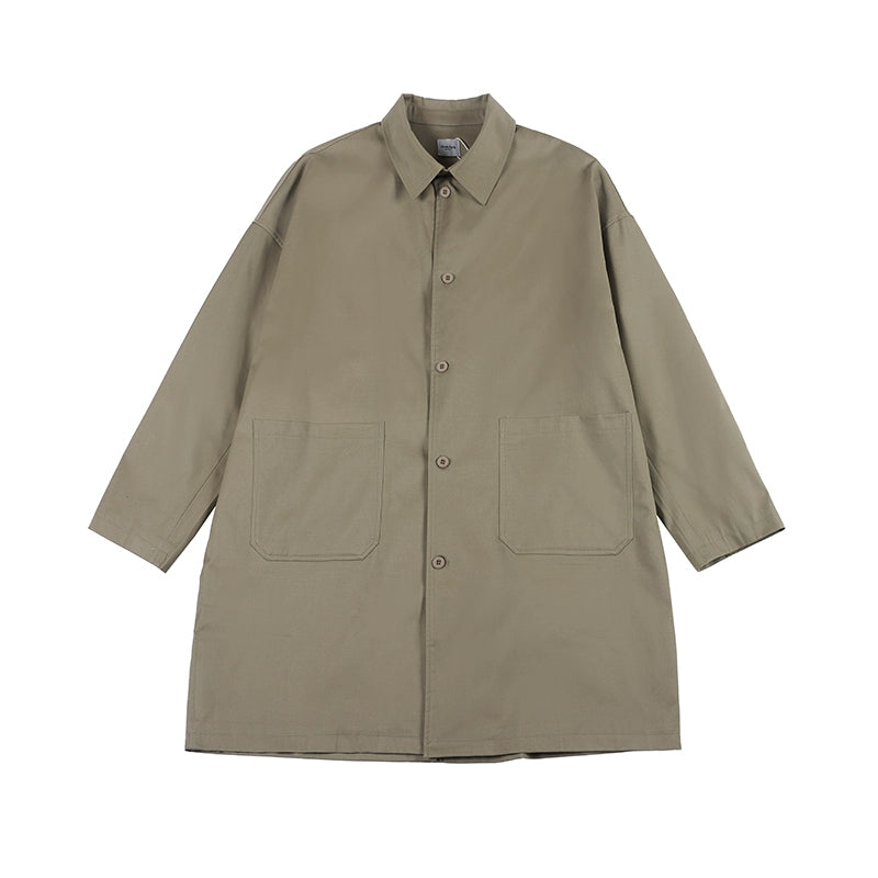 NOEARS Vintage Loose Shoulder Casual Jacket