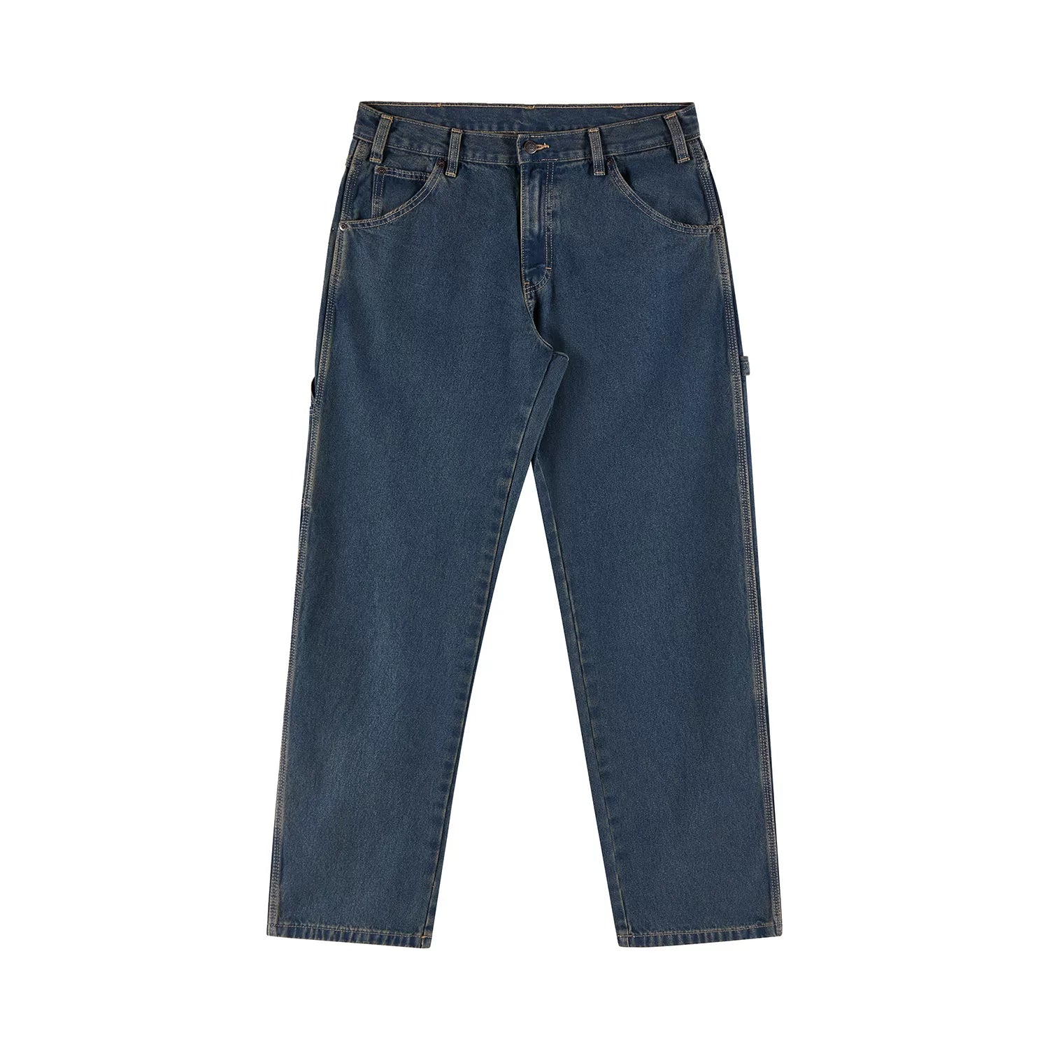 Dickies Loose Casual Straight Denim Overalls